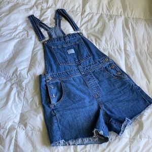 Levi Short Overalls
